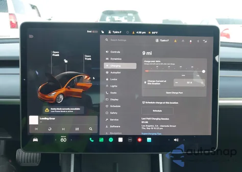 2019 Tesla Model 3 Long Range/Mid Range/Standard Range/Standard Range Plus from USA, damaged, VIN 5YJ3E1EA2KF301203